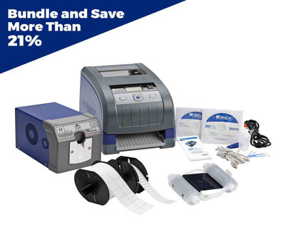 เครื่องปริ้นลาเบลแบบพกพาเบรดี้ Brady bbp33 label printer with bsp31 system for slide
